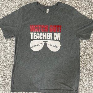 Bella Canvas Teacher T Shirt Size XL